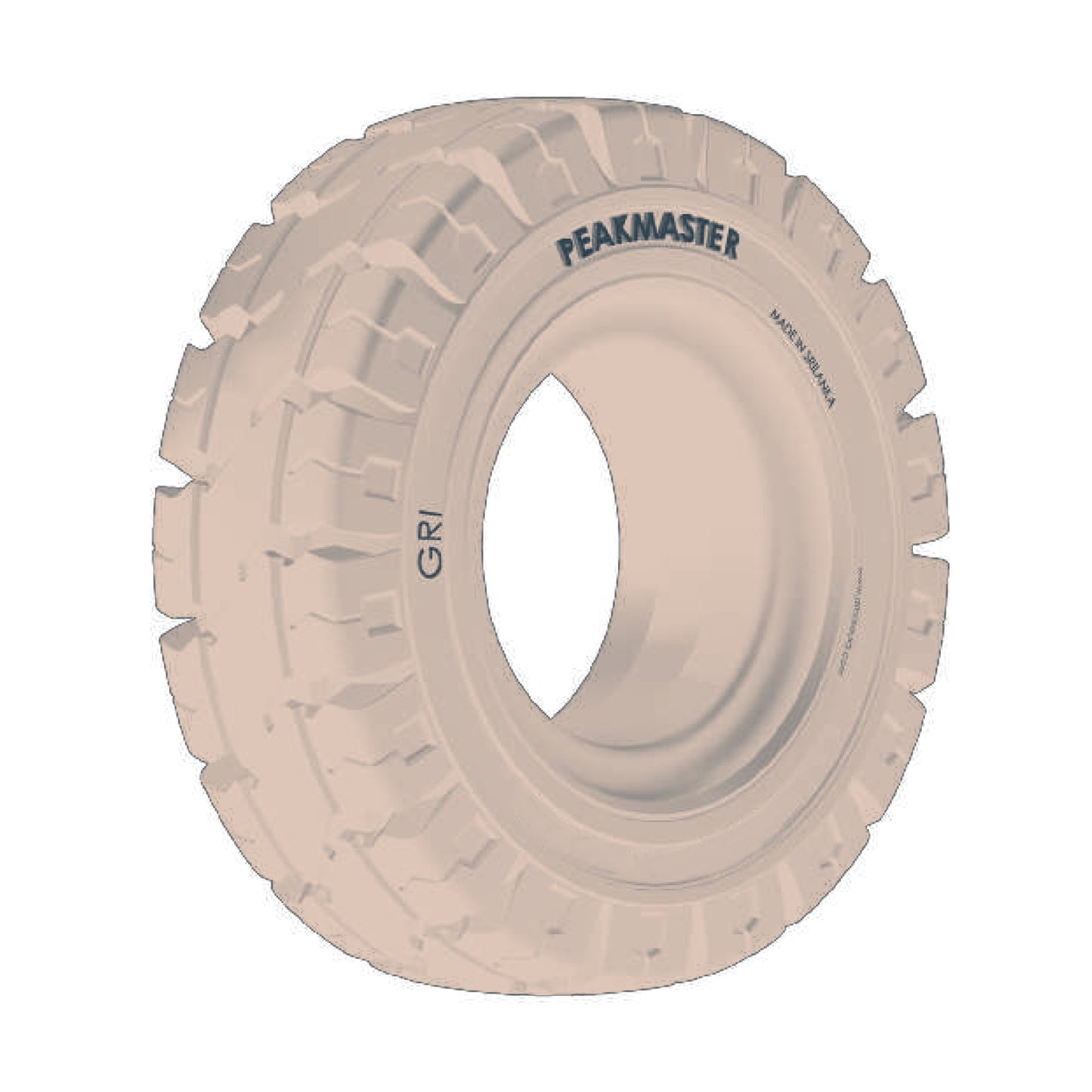 7.00-125"GRIPEAKMASTER,Standard,Non-Marking,Solid,White