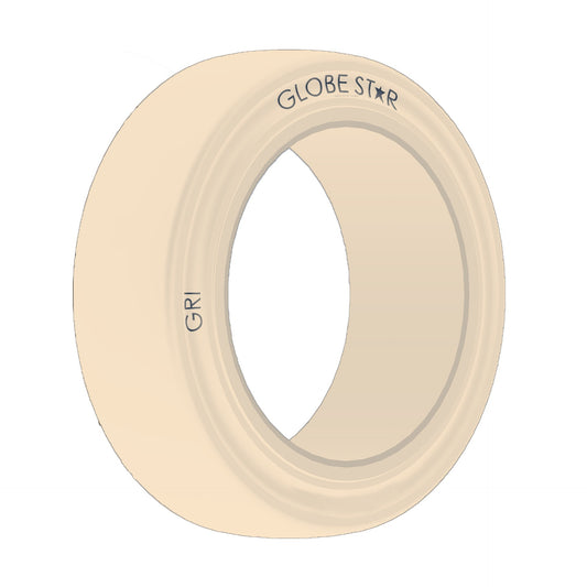 18x9x121_8(457_229-308)GRIGLOBESTAR,Non-Marking,Smooth,Solid,White