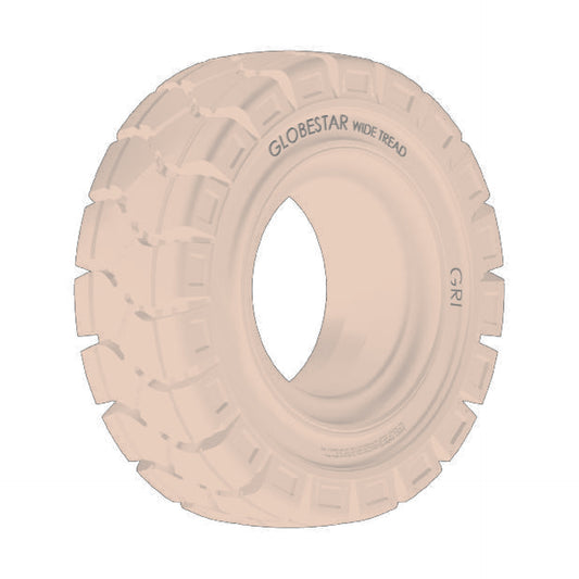 8.25-15_6.56.5"GRIGLOBESTARWideTread,Standard,Non-Marking,Solid,White