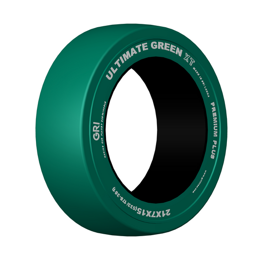 22x8x16(559_203-406)GRIULTIMATEGREENXTPressOnBand,Non-Marking,Smooth,Solid,Green